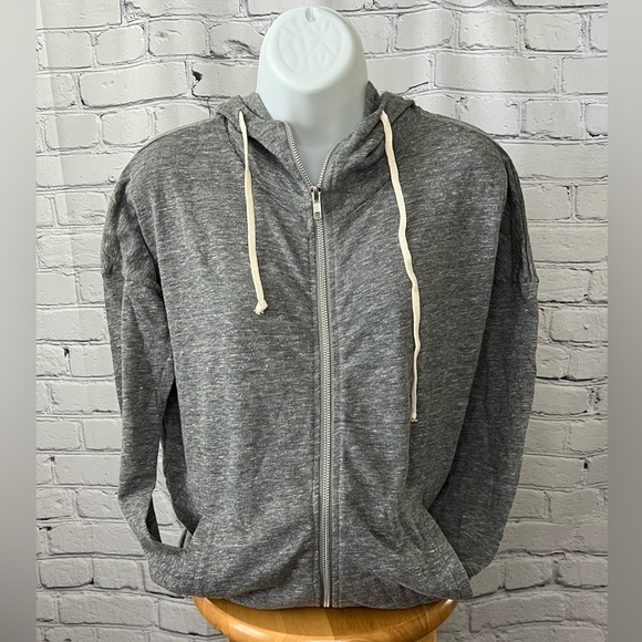 Alternative Apparel Unisex Eco Zip Hoodie - Picture 2 of 3